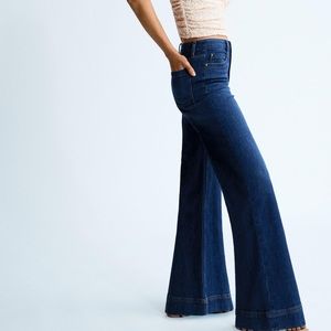 Anthropologie Maeve Wide Leg Jeans